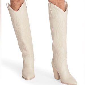 Steve Madden Lasso Bone Leather Boot - size 8.5